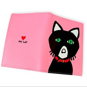 NWT Marc Tetro Cat Passport Holder